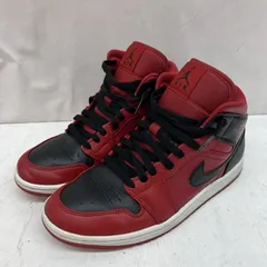 値下げ　美品　着用2回　NIKEジョーダン1ミッド ブレッド 2025年最新】nike air jordan 1 mid bredの人気アイテム - メルカリ