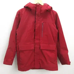 D■ユニクロ/UNIQLO ハイブリッドダウンパーカ 429290【S】赤/MENS/50【中古】