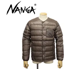 NANGA (ナンガ) ND2241-1B312 INNER DOWN CARDIGAN DS メンズ インナーダウンカーディガン デタッチャブルスリーブ 全4色 N001 MOCHA M