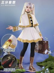 葬送のフリーレン コスプレ 三分妄想 ウィッグ 杖付き - メルカリ