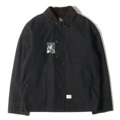新品 STUSSY ステューシー ジャケット サイズ:XL 裏地チェックウール N-1 デッキ ジャケット RECTOR JACKET ブラック 黒 アウター ブルゾン コート【メンズ】のサムネイル