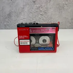 ★人気色レッド★ SONYウォークマンWM-F65 Sony WM-F65 ▷ Walkman.land