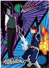 【中古】クリアファイル 轟焦凍VS黒霧 2ポケットA4クリアファイル 「僕のヒーローアカデミア」