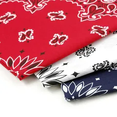 【3枚セット】フランス トリコロールカラー HAV-A-HANK/ハバハンク オリジナル ペーズリーバンダナ アメリカ製 新品 FRANCE-