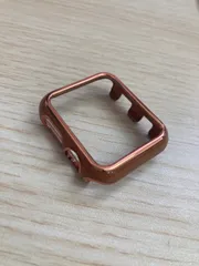 ブラウン アップルウォッチ カバー ケース AppleWatch レディース かわいい おしゃれ 側面 保護枠 保護ケース 40mm 41mm 42mm 44mm 45mm シリーズ se 9/8/7/6/5/4 対応