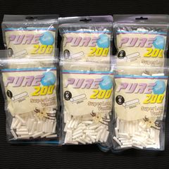 手巻きタバコフィルター　ピュア　スーパーロングバニラフィルター　6パック
