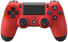 【中古】(非常に良い)ワイヤレスコントローラー (DUALSHOCK 4) マグマ・レッド 【メーカー生産終了】 - PS4