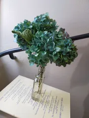 秋色紫陽花ドライフラワー５本セット