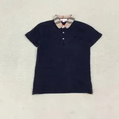 10Y BURBERRY(バーバリー ) 子供 ノヴァチェック トゥイーン キッズ 半袖 カラーTシャツ 0730S