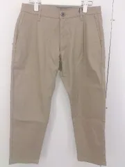 ◇ ◎ MONO-MART モノマート タグ付 タック ワーク パンツ サイズS ベージュ メンズ  【中古】 【1206100001315】のサムネイル