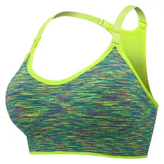 スポーツブラ 揺れない スポブラ ヨガ フィットネス ジム用 ストレッチ ランニング ウォーキング　筋トレ トレーニング 黒 黄 青 ha-004