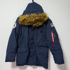 アルファインダストリーズ ポーラーパーカ カスタムモデファイ