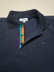 LACOSTE(ラコステ) スリムフィット L 半袖ポロTシャツ (メンズ) 95 ）