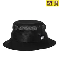 【ムラスポ公式】NEW ERA ニューエラ BUCKET-01SIDE MESH BLK MS 14329602 ハット バケットハット