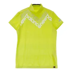 サイズ：1 NEW BALANCE GOLF ニューバランス  半袖ハイネックTシャツ  グリーン系 [240101446266] ゴルフウェア レディース ストスト サイズ：1 NEW BALANCE GOLF ニューバランス 半袖ハイネックT