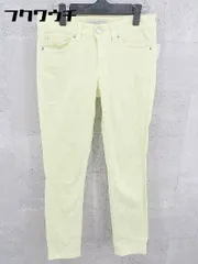 ◇ BEAUTY&YOUTH ビューティ&ユース UNITED ARROWS ストレッチ パンツ サイズM イエロー レディース 【中古】 【1002800640942】