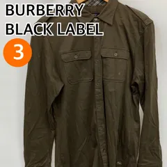 BURBERRY BLACK LAVEL トップス シャツ 3【CT1095】 BURBERRY BLACK LAVEL バーバリーブラックレーベル トップス