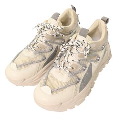 メンズブランド 潮 チョウ 通年★ スニーカー ローカット ダッドスニーカー Sz.43 メンズ