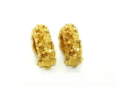 ■美品■ NINA RICCI ニナリッチ ヴィンテージ クリップ式 イヤリング アクセサリー レディース ゴールド系 DH6590