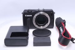 【極美品】Canon EOS M ボディ ブラック EOSMBK-BODY ミラーレス一眼カメラ