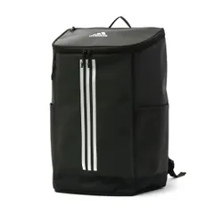 アディダス リュック adidas リュックサック スクールバッグ バックパック 大容量 A3 A4 31L PC 16インチ 通学 メンズ レディース 67922 ブラックxシルバー(09)