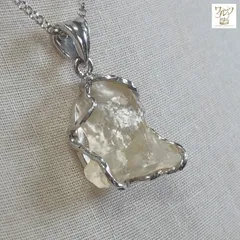 リビアンデザートグラス ネックレス【シルバー925・50cm】