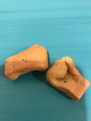 陶器　キックボクシンググローブ　2つ　箸置き　置物