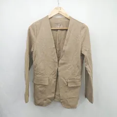 ◇ ⊇ Alma Design 長袖 ジャケット サイズM ブラウン系 レディース E  【1504240024097】