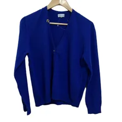 Ballantyne、カシミヤカーディガン、ネイビー CASHMERE CARDIGAN Navy | Dresswell online store