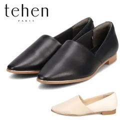 テーン tehen フラットシューズ パンプス TN1800 ローヒール スリッポン 柔らかい 軽量 靴 マドラス社製