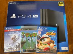 ps4本体pro 1TB ソフトセット 中古 動作品 - メルカリ