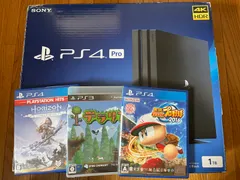 ps4本体pro 1TB ソフトセット　中古　動作品