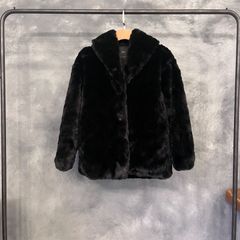 ZARA フェイクファーコート Sサイズ