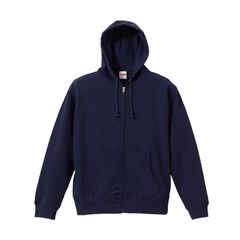 ユナイテッドアスレ 10.0oz フルジップ パーカー XL ネイビー 裏パイル　521301