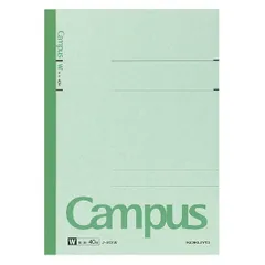 （まとめ買い）コクヨ キャンパスノート 特殊罫 無地 A4 1号 40枚 ノ-201W 【5冊セット】