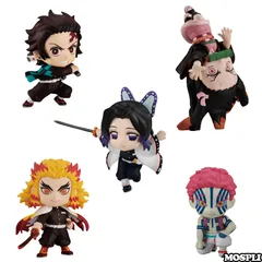 鬼滅の刃 ADVERGE MOTION 2セット 彩色済みフィギュア 5種セット 食玩 バンダイ 未開封正規品