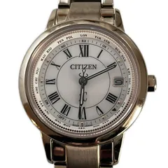 CITIZEN(シチズン) 腕時計美品  XC(クロスシー) H240-T022740 レディース エコドライブ 白