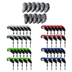 【人気商品】ネオプレン製 セット販売 11枚入り(3～9、PW、AW、SW、LW) 5スタイル ヘッドカバー ゴルフアイアンカバー CRAFTSMAN(クラフトマン)のサムネイル