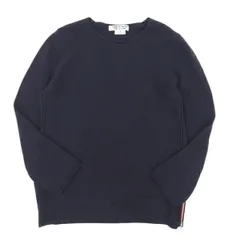 ◆美品◆ コムデギャルソン COMME des GARCONS サイドZIP ニット ネイビー レディース sizeS RI-N001 AD2021 2022SS [Y03015]のサムネイル