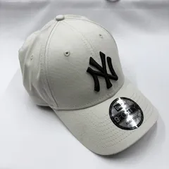 週末限定お値下げ中【新品未使用訳アリ】NEW ERA 9FORTY　ベースボールキャップ　ベージュ　ニューヨークヤンキース