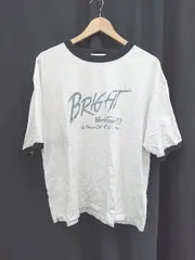 ◇ ⊂ MONO-MART モノマート バイカラー 半袖 Tシャツ カットソー サイズＭ ホワイト ブラック メンズ E  【1506180011861】