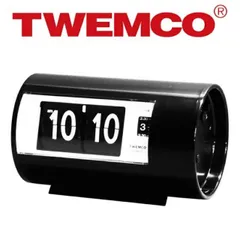 TWEMCO(トゥエンコ) 置き時計 パタパタクロック アラーム