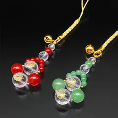 【送料無料】【新品】Ｗふくろう幸せストラップ