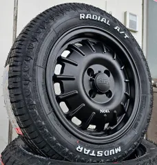 新商品 アトレー ハイゼット エブリィ  オフロード 要リフトアップ&加工 軽トラ 軽バン MUDSTAR Radial AT 165/65R14 14インチ BountyCollection Noelのサムネイル