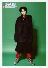 【中古】生写真(男性) 超特急/タカシ(松尾太陽)/全身・衣装黒・両手下げ・首かしげ・背景緑/「BULLET TRAIN ARENA TOUR 2017-2018 the end for beginning」生写真セット第31弾