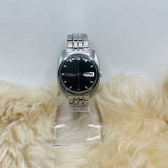 稼働品　SEIKO セイコー LORDMATIC ロードマチック LM 黒文字盤  5606-8010 デイデイト表示 AT 自動巻き メンズ 腕時計 時計