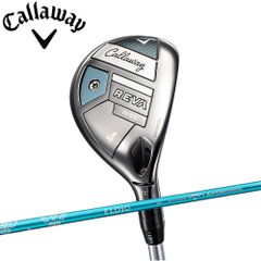 【女性専用シリーズ】キャロウェイREVA RISEユーティリティ UT HY ハイブリッド 日本仕様 ELDIO40/L装着モデル Callaway