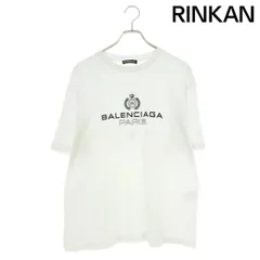 型番504156美品✨️ バレンシアガ BB 17年 コットン Tシャツ XL ホワイト