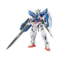 [중고] (매우 좋은) RG 기동 전사 건담 00 GN-001 건담 엑시아 1/144 스케일 색으로 구분 된 플라스틱 모델