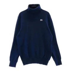 サイズ：0 PEARLY GATES パーリーゲイツ  タートルネック ニットセーター  ネイビー系 [240101302802] ゴルフウェア レディース ストスト